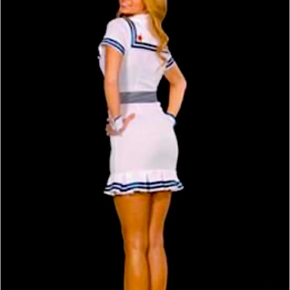 Dreamgirl 5163 Cruise Cutie sailor girl costume size Large - Picture 4 of 5